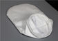 كيس فلتر الزيت 200 ميكرون ، جوارب تصفية الصناعية مادة البوليستر اللون الأبيض المزود